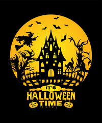 Halloween t-shirt design.creative Halloween t-shirt Design. Pumpkin shirt Vector Graphics Professional Halloween T-shirt template,Happy Halloween Scary T-Shirt Design vector,Halloween party t-shirt de