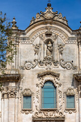 Church of Saint Francis of Assisi in Matera. Italy