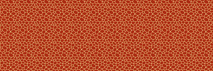 Brown geometric seamless pattern vector illustration. Irregular shapes like an animal print. repeated backdrop for textile,fabric and interior designs. line polygonal cells template background.