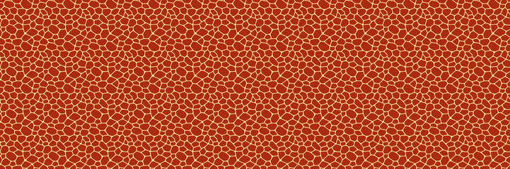 Brown geometric seamless pattern vector illustration. Irregular shapes like an animal print. repeated backdrop for textile,fabric and interior designs. line polygonal cells template background.