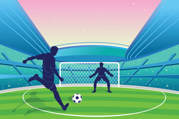 SOCCER WORLD CUP 2022 Vector Illustration