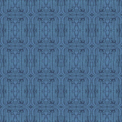 pattern with blue flowers
