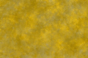 Yellow watercolor brush stroke, grunge texture and background