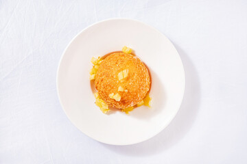 Deep fried balls of arborio rice stuffed with mozzarella cheese