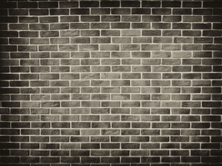 Obraz na płótnie Canvas A wall made of gray brick