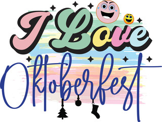 Fototapeta premium Oktoberfest Sublimation Design