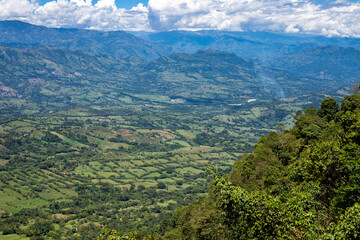 Beautiful mountainous landscape - Southwest Antioquia, Colombia