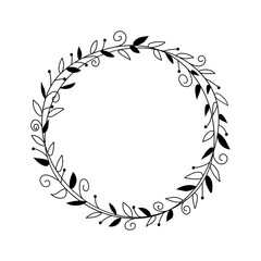 Circle Wreath Frame