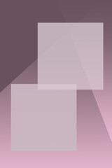 geometric pink template with blank space