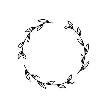 Circle Wreath Frame