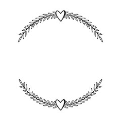 Circle Wreath Frame