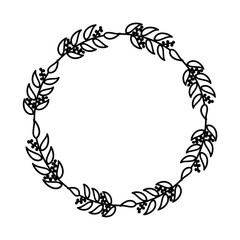 Circle Wreath Frame