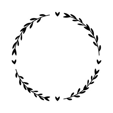 recommend clip art: Circle Wreath Frame