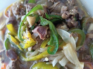 salad with mushroom