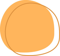 Abstracr Shape with Line for Decoration