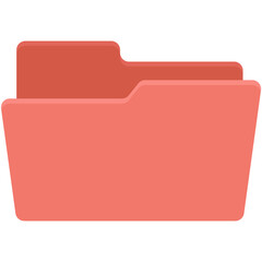 Open Folder Vector Icon 