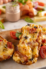 Homemade hot sandwiches