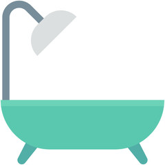 Bathtub Vector Icon
