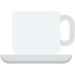 Tea Cup Vector Icon 