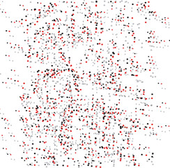 Obraz premium red paint splashes background