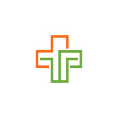 Fototapeta premium health logo design,health design symbol,line,vector,icon