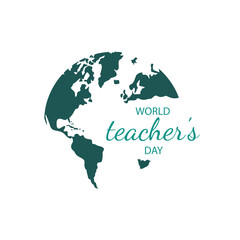 world teachers day vector design