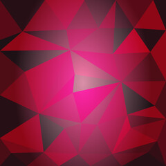 Triangular style abstract background - Illustration