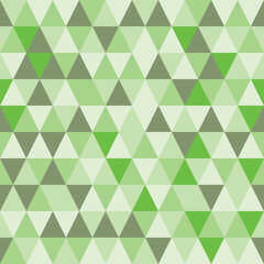 Fototapeta premium Seamless pattern with colored triangles. Vector illustration.