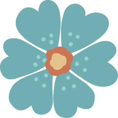 Boho Flowers Illustration