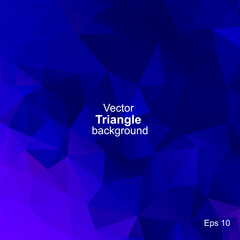 Fototapeta premium geometric pattern, triangles background, polygonal