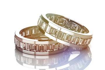 diamond gem 3d render (high resolution 3D image)