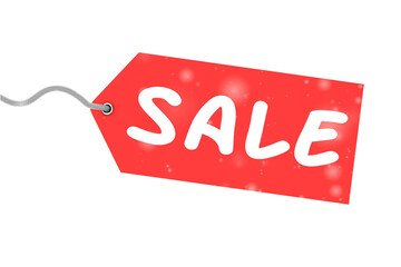 Set of sale tags and labels, 3d render