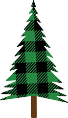 Buffalo Plaid Christmas Tree
