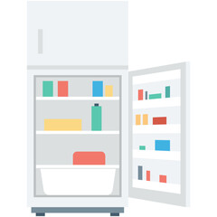 Fridge Vector Icon