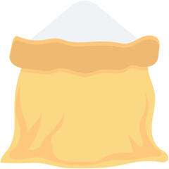 Flour Sack Vector Icon