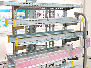 Cable trays on exhibition