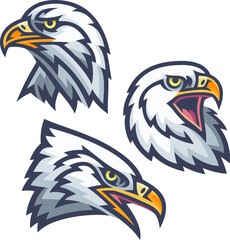 Stylized Birds - Bald Eagle