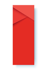 red frame template illustration	
