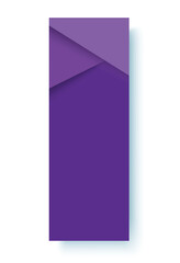 purple banner template	
