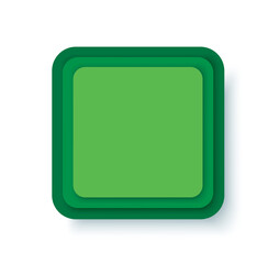 green frame template illustration	
