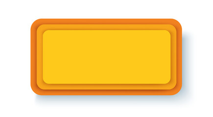 yellow frame template illustration	
