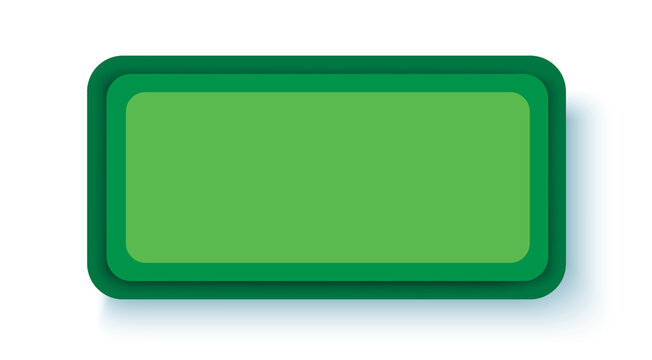 green frame template illustration	
