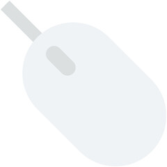 Computer Mouse Colored Vector Icon