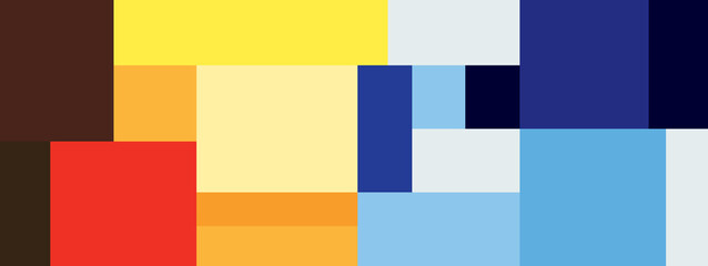 Fototapeta na wymiar Square abstract banner background design vector. Geometric shape colorful wallpaper.