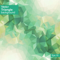 Triangular style abstract background - Illustration