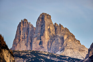 Dolomite mountains in italy