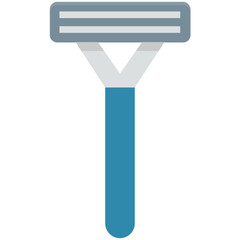 Safety Razor Colored Vector Icon