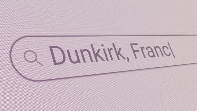 Search Bar Dunkirk France 
Close Up Single Line Typing Text Box Layout Web Database Browser Engine Concept