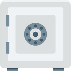 Locker Colored Vector Icon