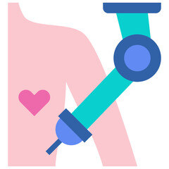 invasive modern line style icon